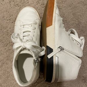 White sneakers from Target. Size 8 1/2